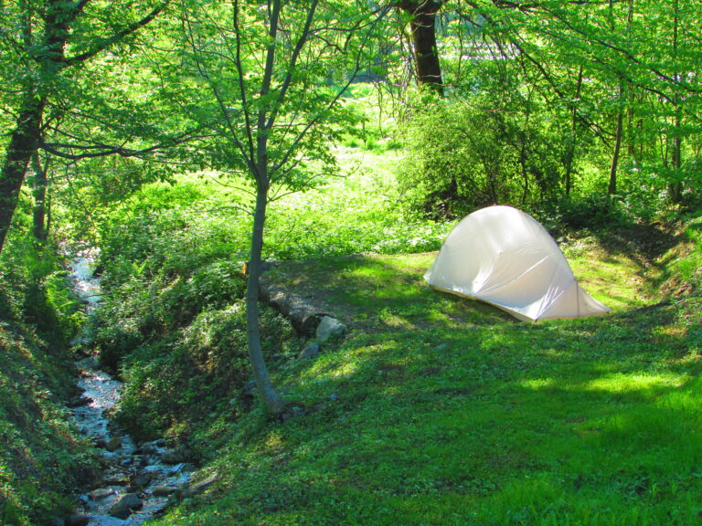 toile - tente eco-camping